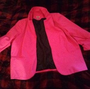 Hot pink Worthington dress jacket